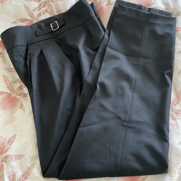IRO Virgin wool trousers in Black SZ 40( 30”waist) NWT/ retail $395 - Picture 9 of 10